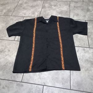 Vintage 90s Filter Rockabilly Buttondown